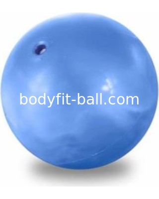 Blue Pilates Weighted Yoga Ball With Handle Lifting Training Panton Color