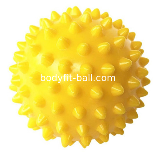 Custom Colorful Massage Ball 9.5cm Home Fitness PVC Spiky Point Massage Relax Ball